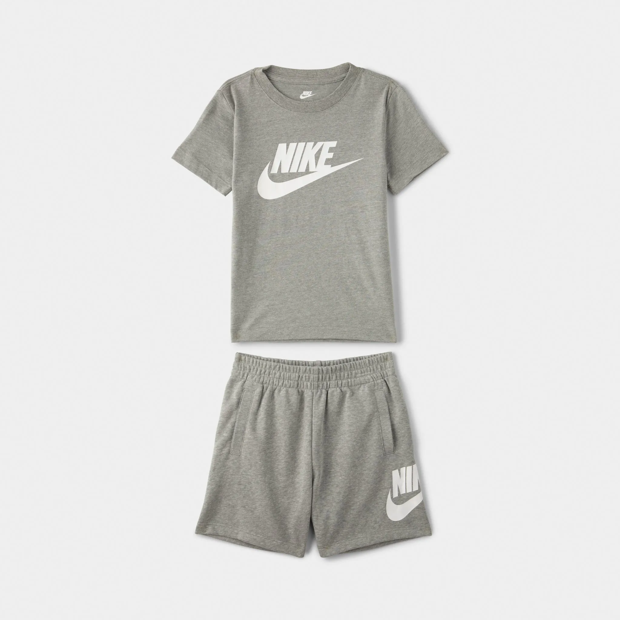 Nike Child Boys' Club T-shirt & Shorts Set / Dark Grey Heather